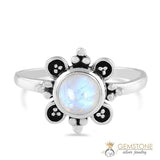 Moonstone Ring-Antique Image