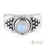 Moonstone Ring-Honest Stars