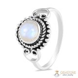 Moonstone Ring- June'S Shield