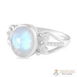 Moonstone Ring-Shimmering Yonder
