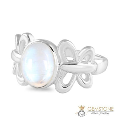 Moonstone Ring-Butterfly Lore
