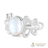 Moonstone Ring-Butterfly Lore