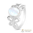 Moonstone Ring-Butterfly Lore