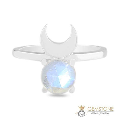 Moonstone Ring-Ethereal Noblesse