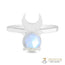 Moonstone Ring-Ethereal Noblesse