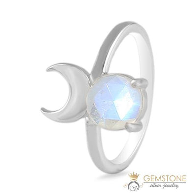 Moonstone Ring-Ethereal Noblesse
