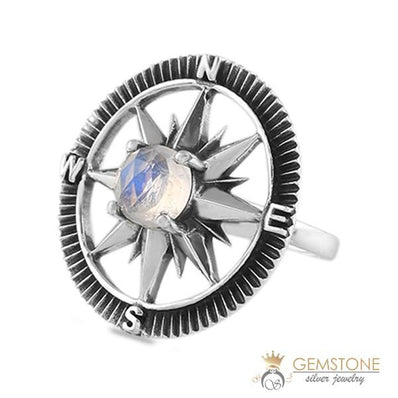Moonstone Ring-Moon Direction