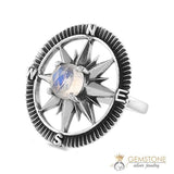 Moonstone Ring-Moon Direction