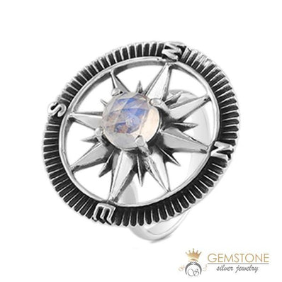 Moonstone Ring-Moon Direction