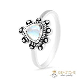 Moonstone Ring-Bohemian Treble