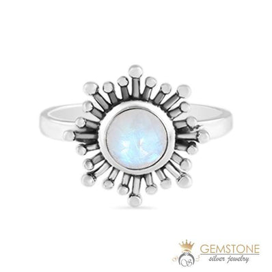 Moonstone Ring-Soulful Sunrise