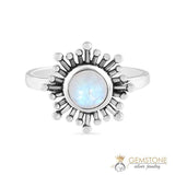 Moonstone Ring-Soulful Sunrise