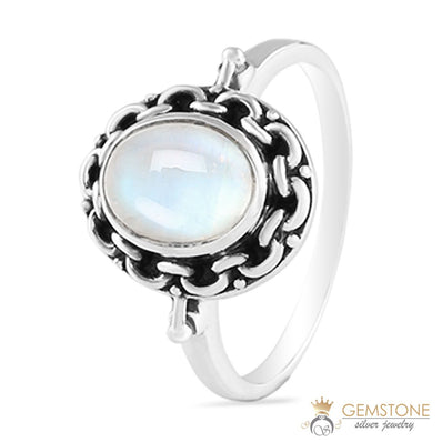 Moonstone Ring