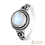 Moonstone Ring-Angelic Vault