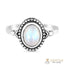 Moonstone Ring-Humble Siren