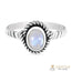 Moonstone Ring-Baroque Nook