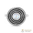 Moonstone Ring-Harmonious Devotion