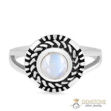 Moonstone Ring-Precious Crux