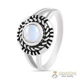 Moonstone Ring-Precious Crux