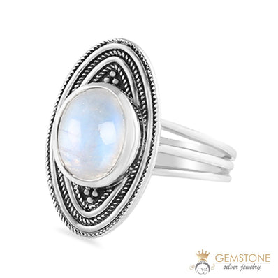 Moonstone Ring