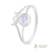 Moonstone Ring-Celestial Finesse