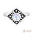 Moonstone Ring-Classic Defiance