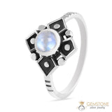 Moonstone Ring-Classic Defiance