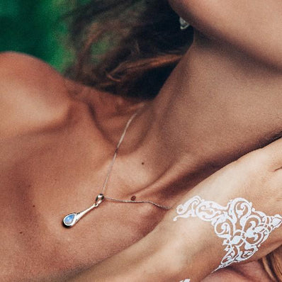 Moonstone Pendant-Heavenly Spirit - Gemstone Silver Jewelry