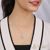 Moonstone Necklace-Splendid Cassiopeia