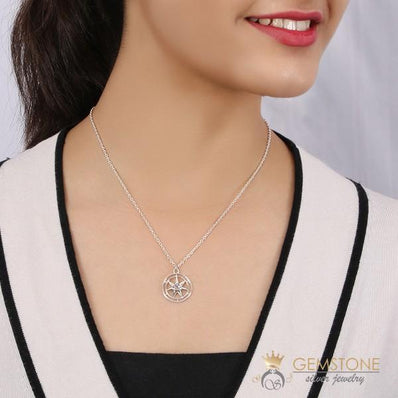 Moonstone Necklace-Spirit Keeper - Gemstone Silver Jewelry