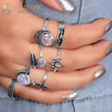 Moonstone Ring-Zesty Vision - gemstonesilverjewelryus