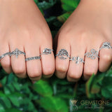 Silver Ring-Glorious Horizon - gemstonesilverjewelryus
