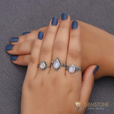 Moonstone Ring