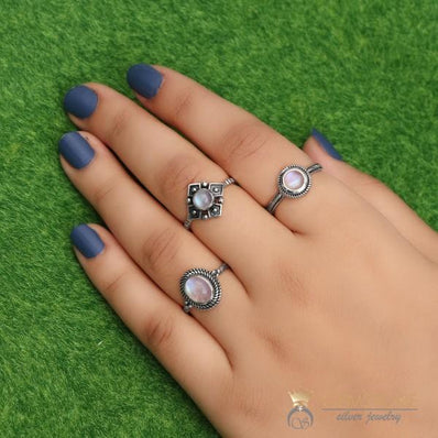 Moonstone Ring