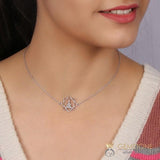 925 STERLING SILVER -BUDDHA GOOD KARMA CHAKRA CHOKER - gemstonesilverjewelryus