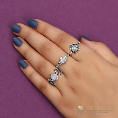 Moonstone Ring