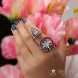 Moonstone Ring-Superior Highness - gemstonesilverjewelryus
