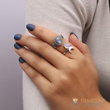 Moonstone Ring-Ethereal Noblesse