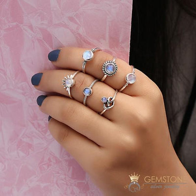 Moonstone Ring