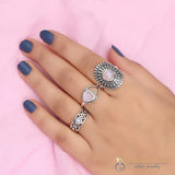 Moonstone Ring-Curious Alexendra