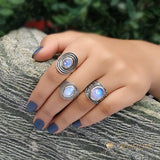 Moonstone Ring-Cheeky Moon