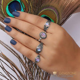 Moonstone Ring-Wonderful Illusion