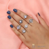 Moonstone Ring-Classic Grazia