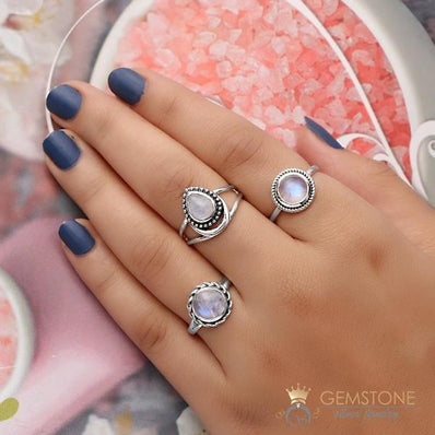 Moonstone Ring