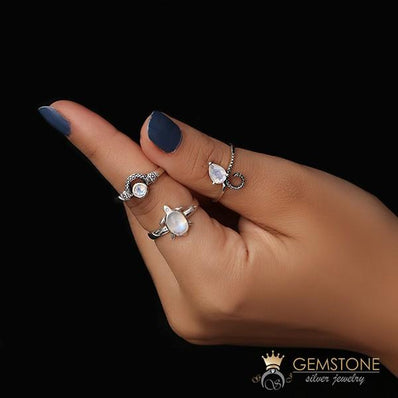 Moonstone Ring