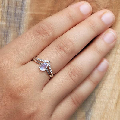 Moonstone Ring