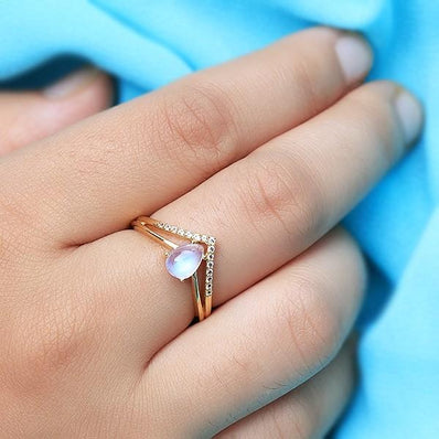 Moonstone Ring