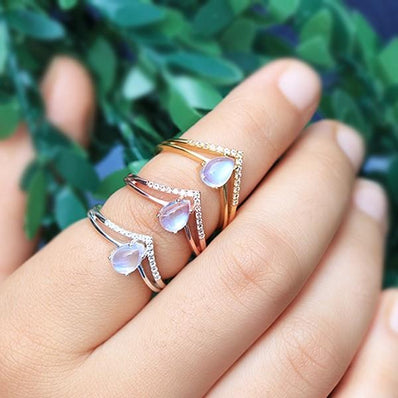 Moonstone Ring