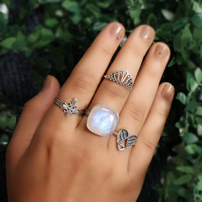 Moonstone Ring
