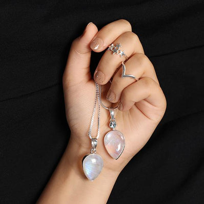 Moonstone Pendant-Moon Galore